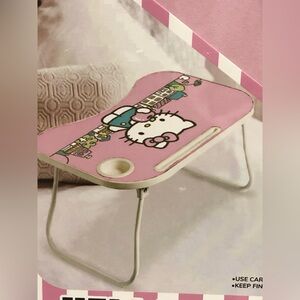 Hello Kitty pink folding lap‎ tray table new